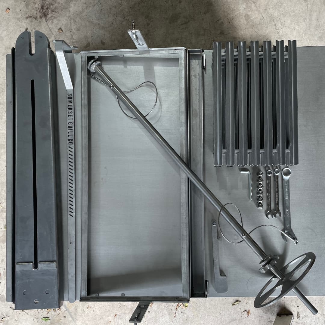 Glastonbury Asado Grill - Stainless Upgrade
