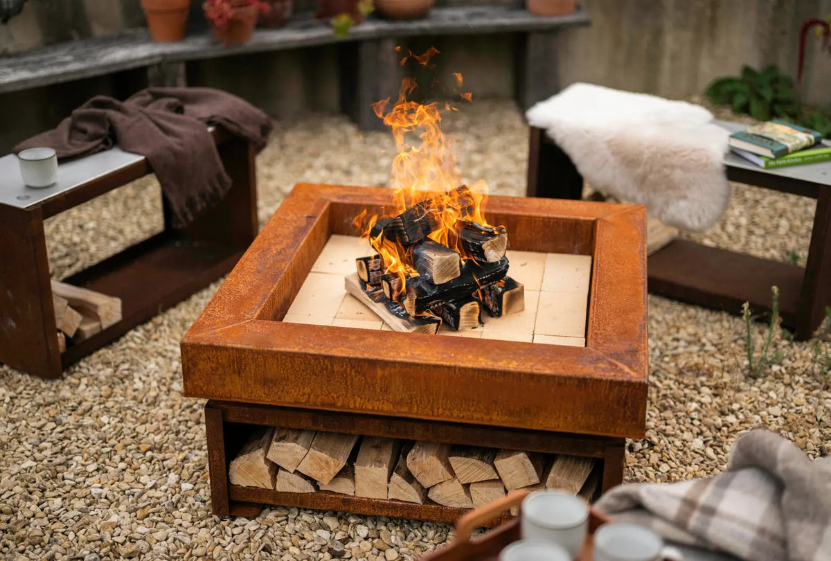 Cor-Ten Firepit