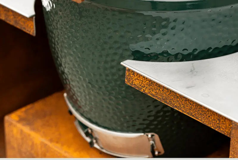 Large Big Green Egg Unit - Cor-Ten