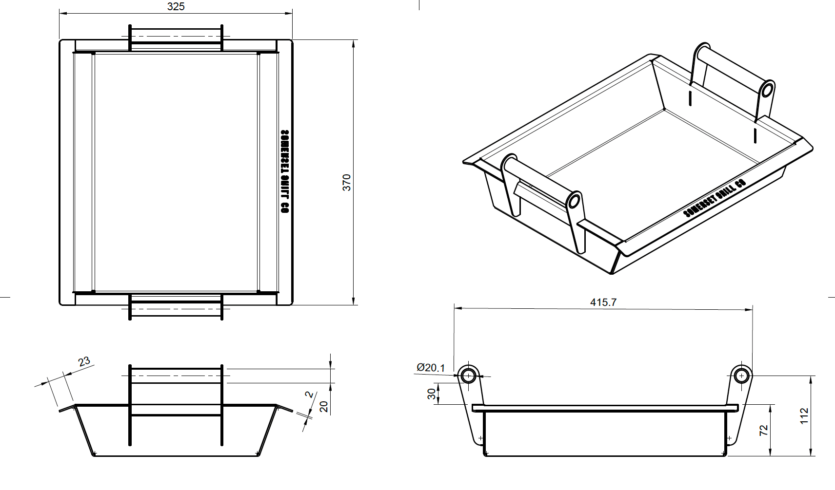 Stainless Steel Roasting Tray
