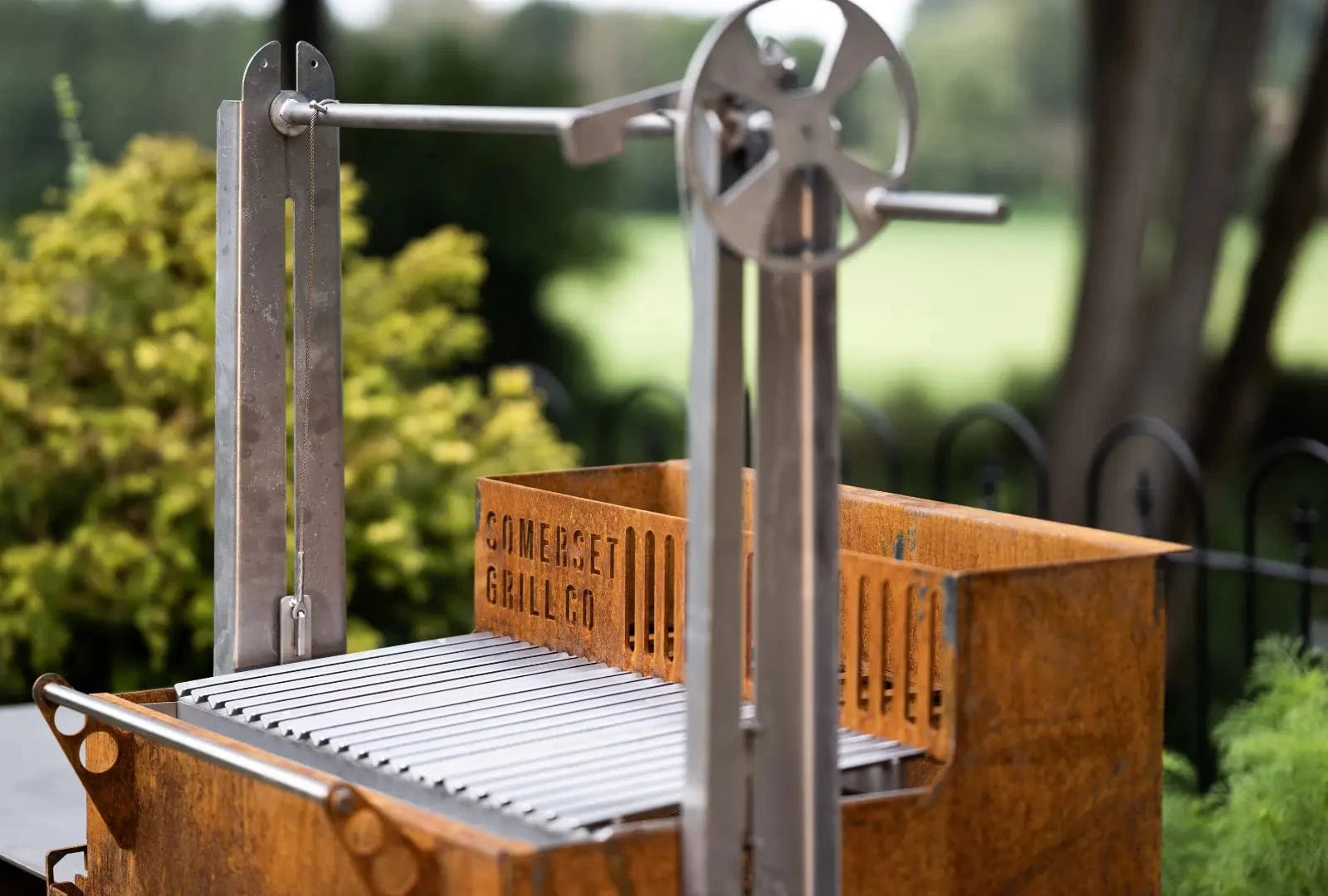 Somerset Grill Co Argentinian Grill - Asado Cor-Ten Grill - Somerset Grill Co Grill Asado Cor-Ten