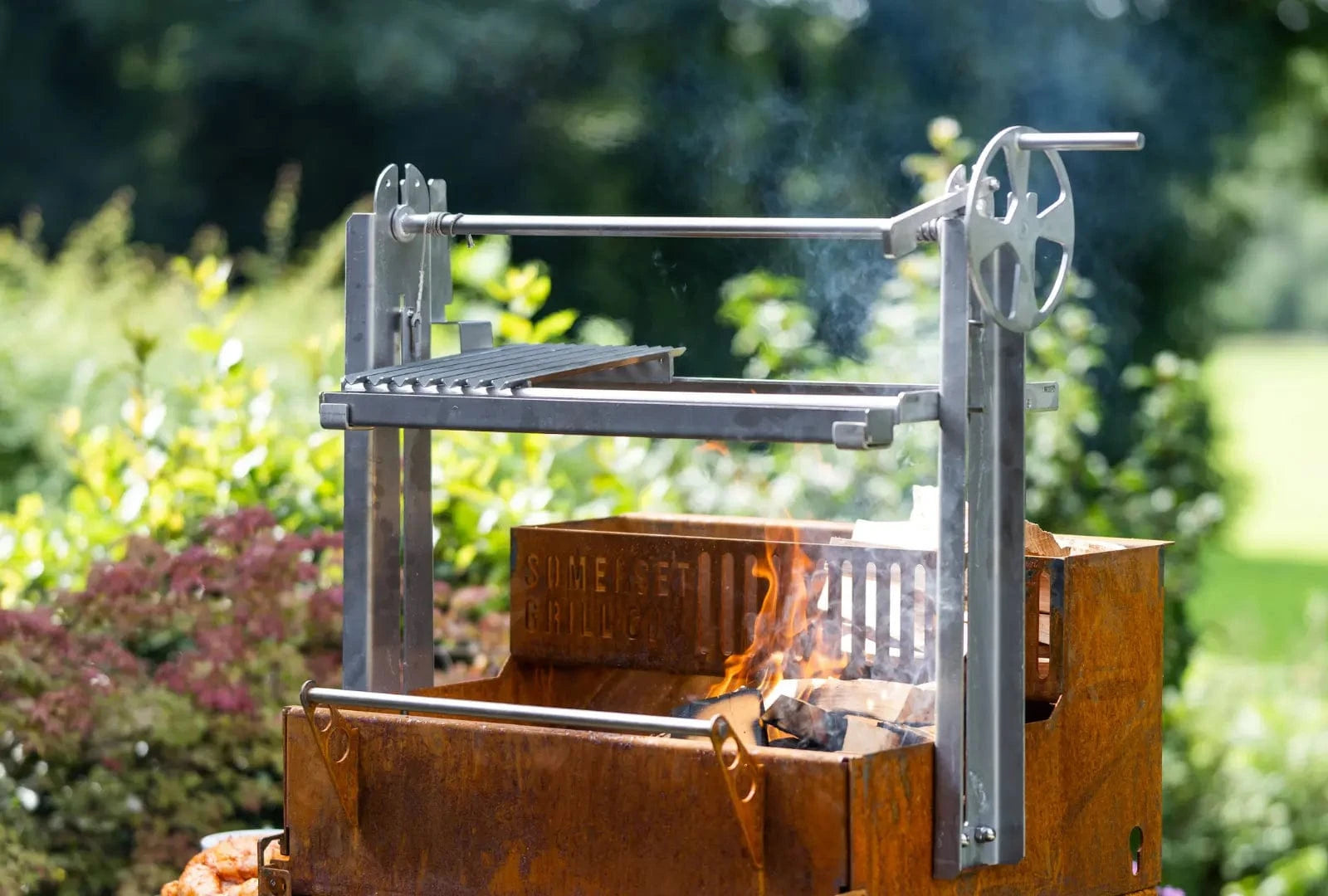 Somerset Grill Co Argentinian Grill - Asado Cor-Ten Grill - Somerset Grill Co  Grill Asado Cor-Ten