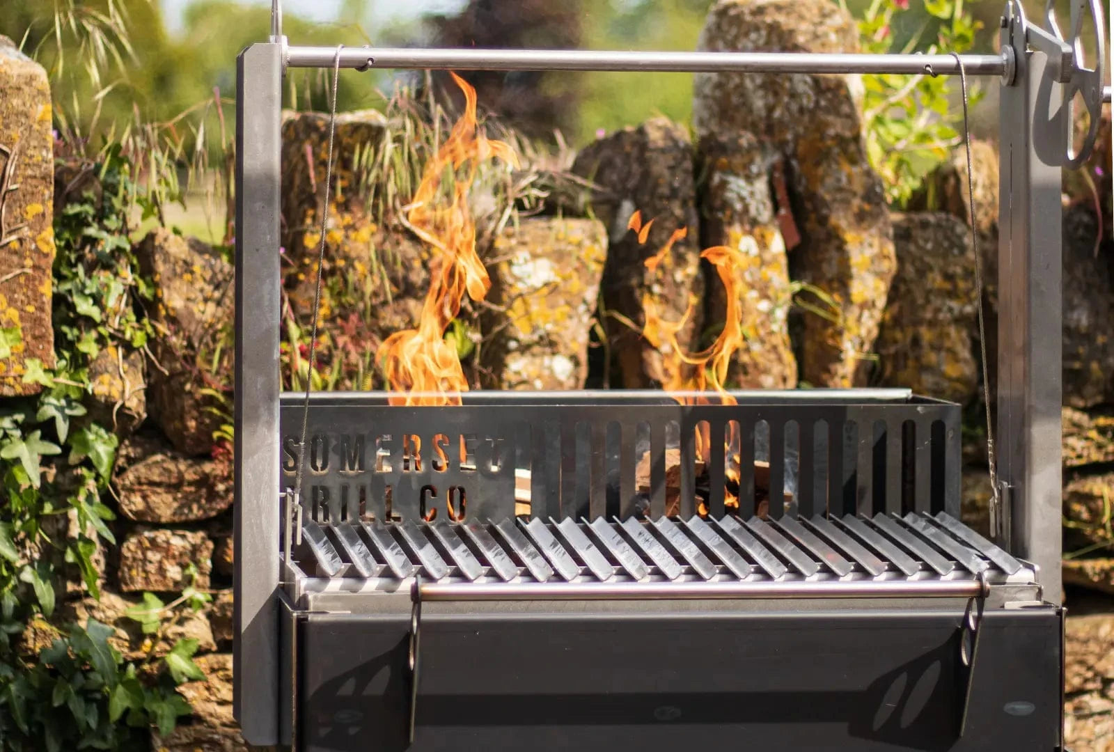 Somerset Grill Co Argentinian Grill |  Asado Grill Grill Asado Gunmetal