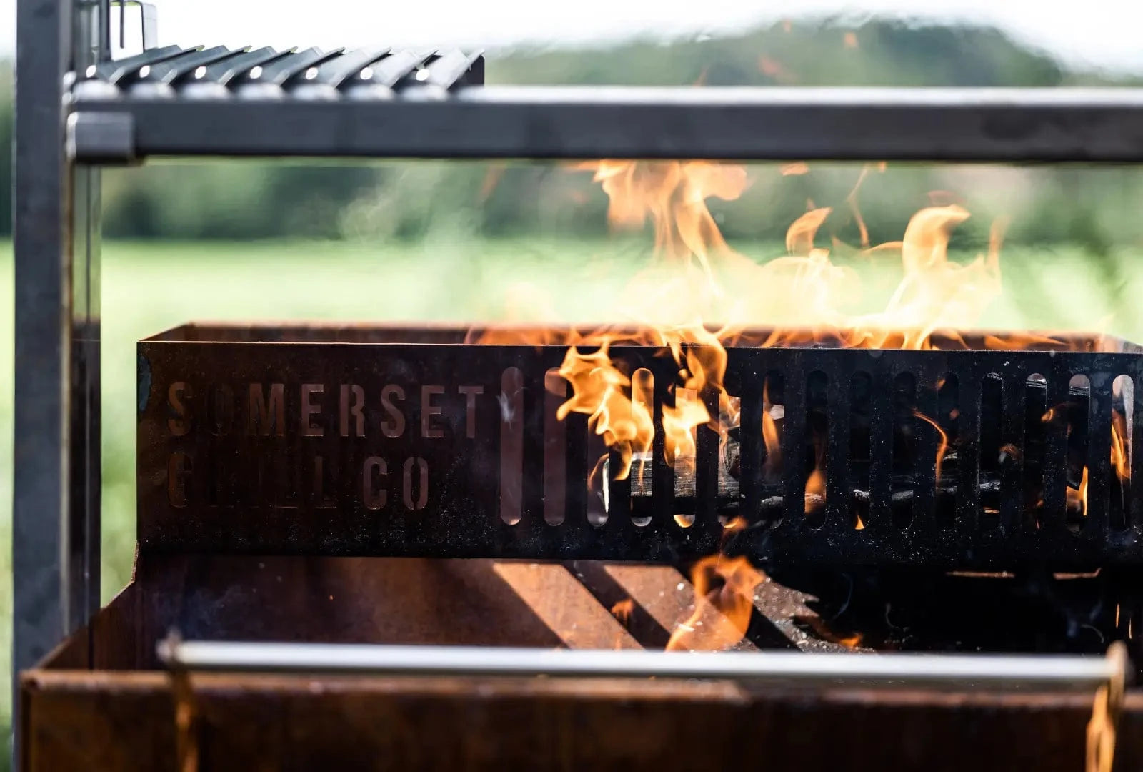 Somerset Grill Co Asado Cor-Ten Outdoor Kitchen with Argentinian Grill Asado Cor-Ten Outdoor Kitchen Bundle