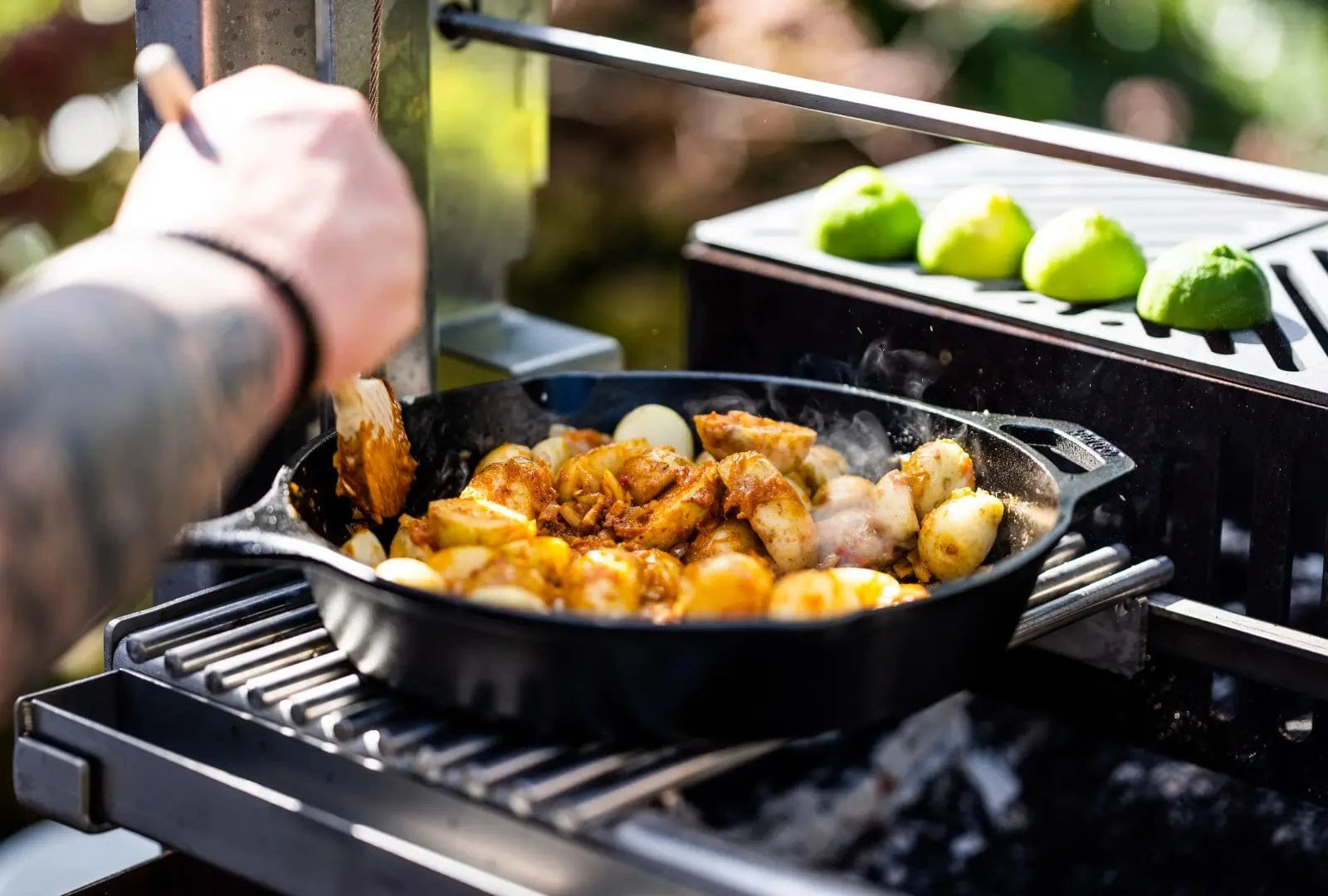 Somerset Grill Co Asado Cor-Ten Outdoor Kitchen with Argentinian Grill Asado Cor-Ten Outdoor Kitchen Bundle