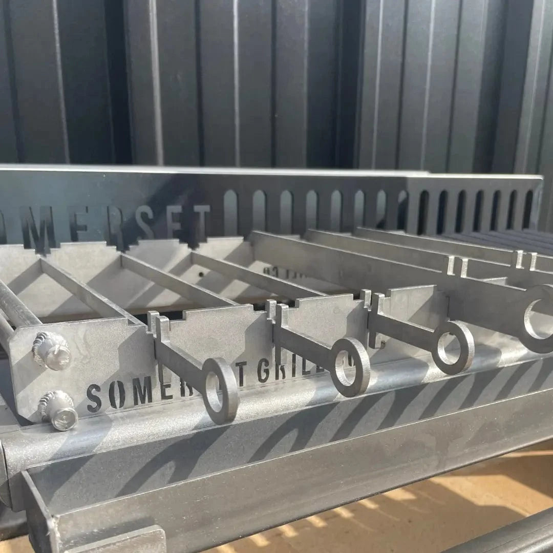 Somerset Grill Co BBQ Kebab Rack for Asado Grill Asado Grill Kebab Rack