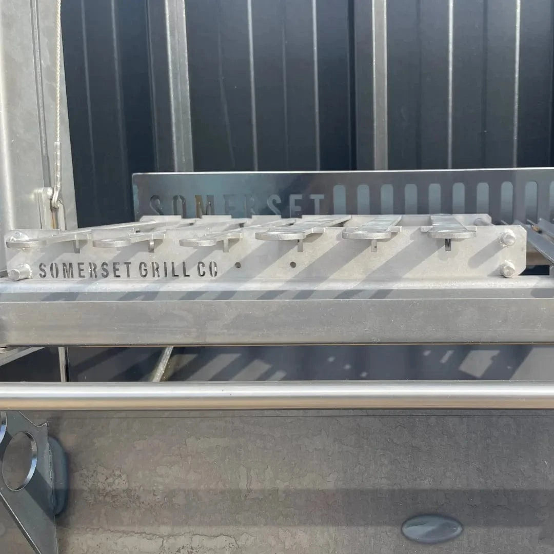 Somerset Grill Co BBQ Kebab Rack for Asado Grill Asado Grill Kebab Rack
