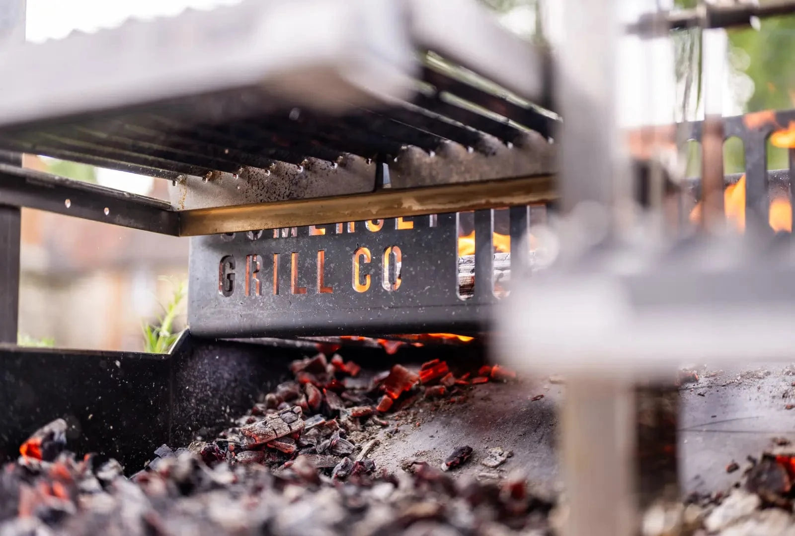 Somerset Grill Co Grande Gunmetal Argentinian Grill Grande Gunmetal