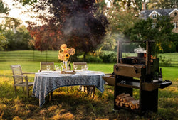 Somerset Grill Co Woodstore Stand For an Asado Grill  Asado Gunmetal Woodstore Stand