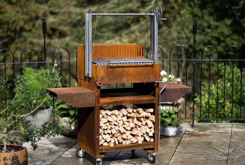 Asado Cor-Ten + Woodstore