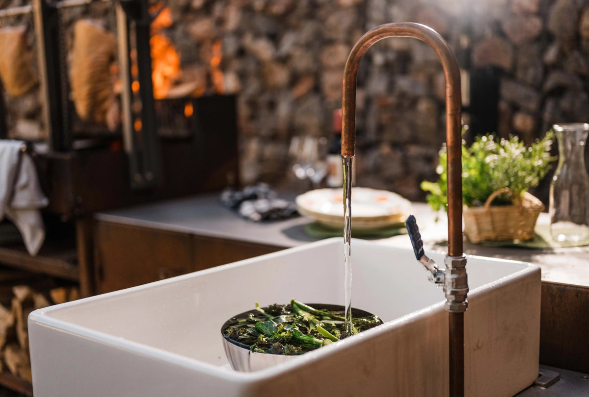 Belfast Sink Unit - Cor-Ten