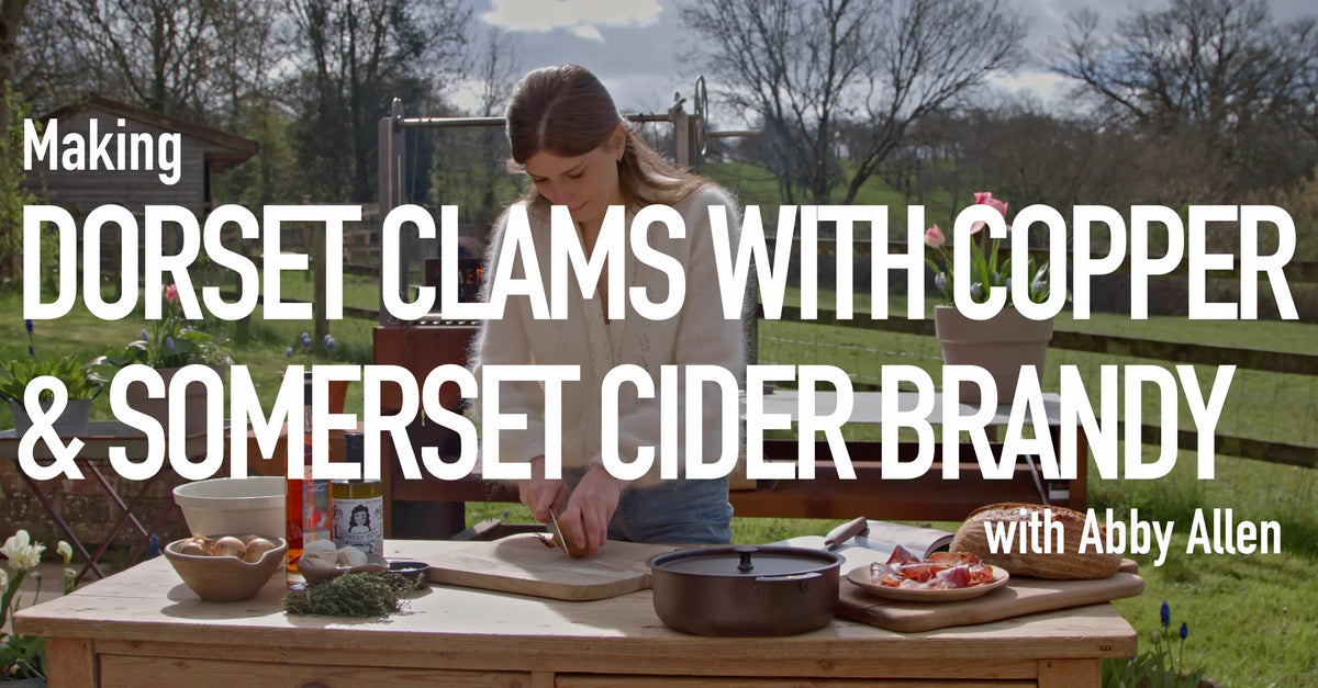 Dorset Clams with Coppa and Somerset Cider Brandy - By Abby Allen