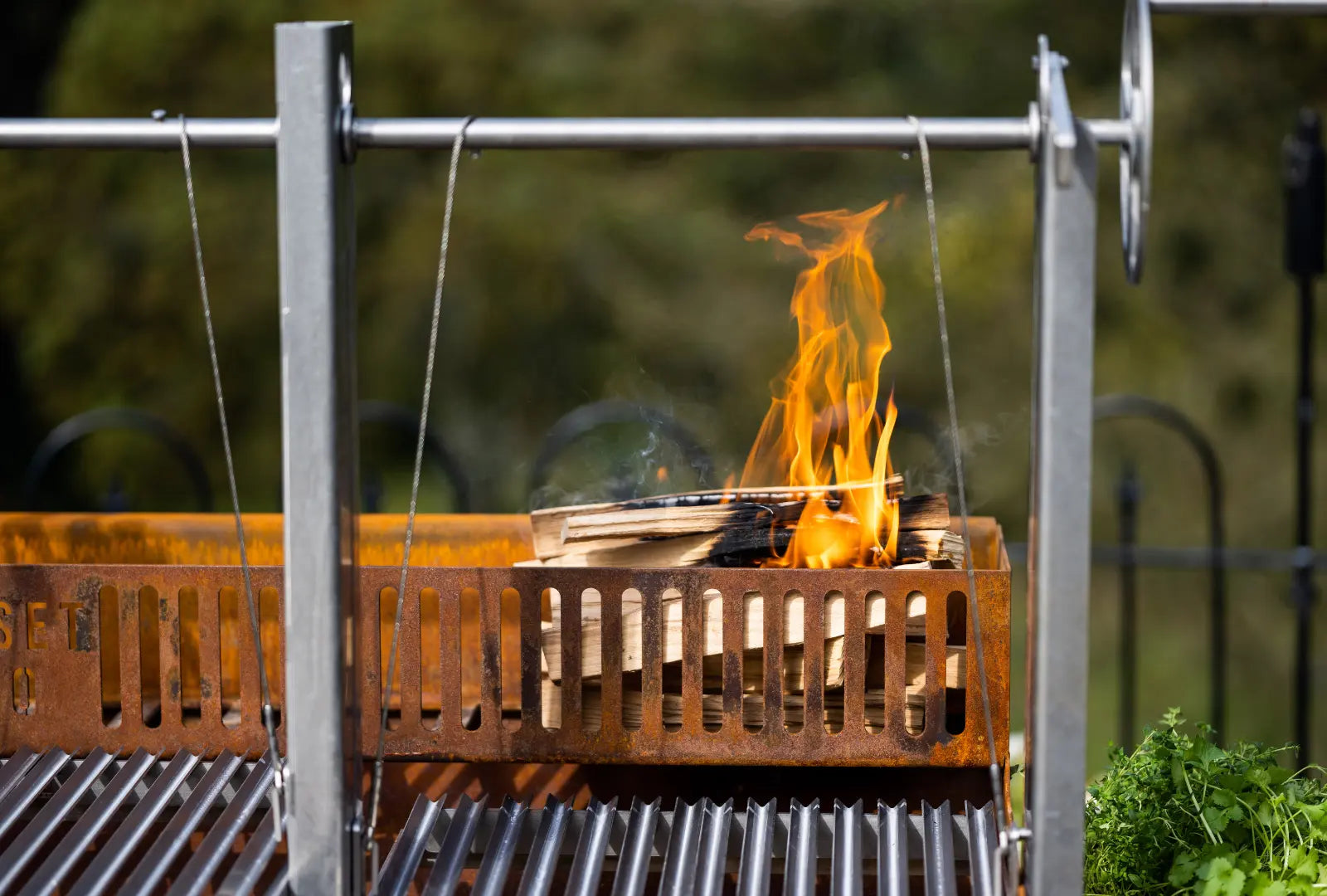 Grande Cor-Ten Outdoor Kitchen Bundle