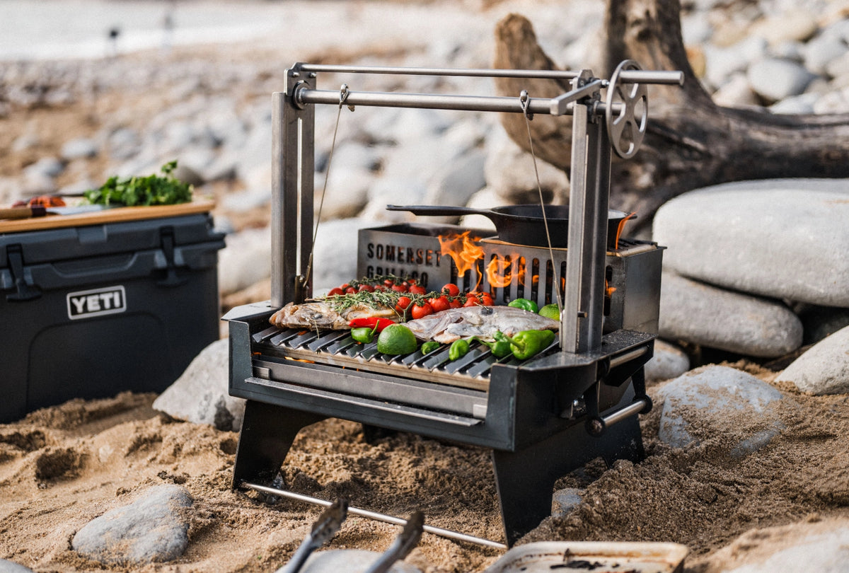 Wood Fired Portable BBQ Grill The Asado Go!