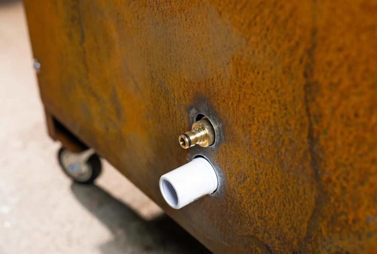 Belfast Sink Unit - CorTen