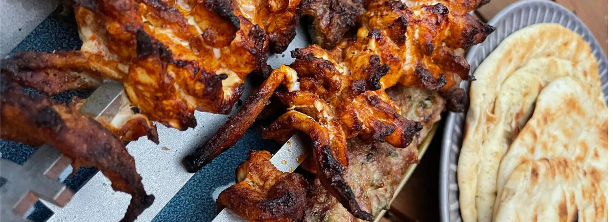 The Curry Guys - Lamb Seekh and Chicken Shawarma Kebabs