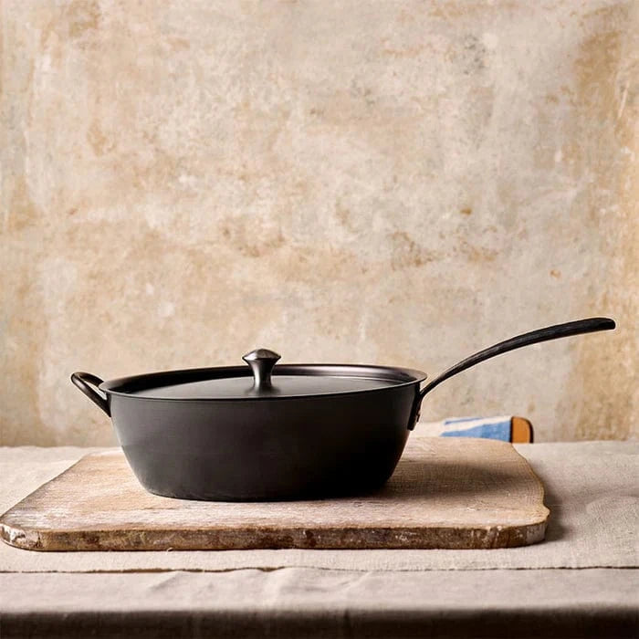 Saute Skillet & Lid By Alex Pole Heritage Cookware