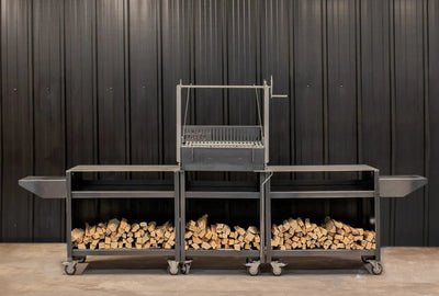 Asado Gunmetal Outdoor Kitchen Bundle