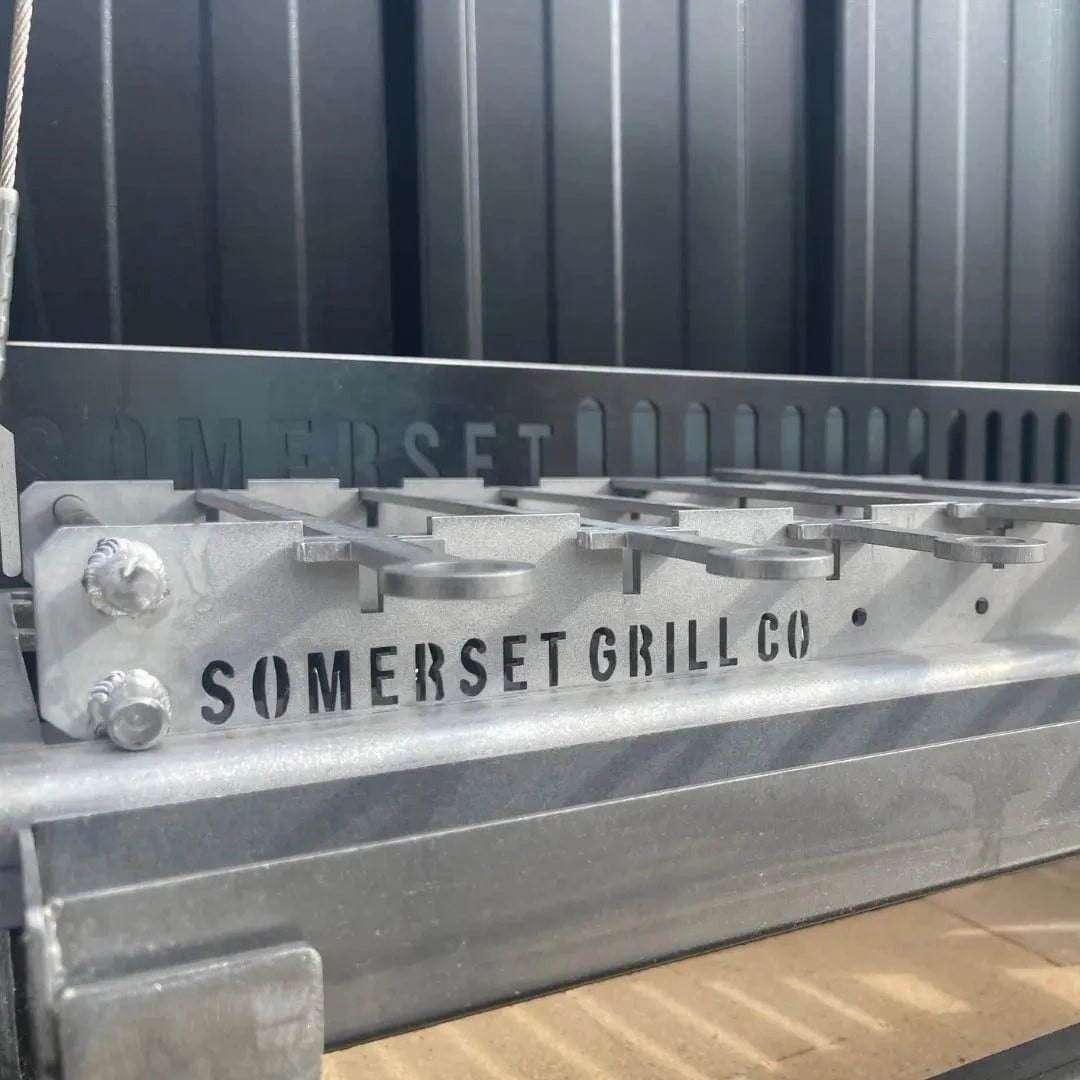 Somerset Grill Co  BBQ Kebab Rack for Asado Grill Asado Grill  Kebab Rack