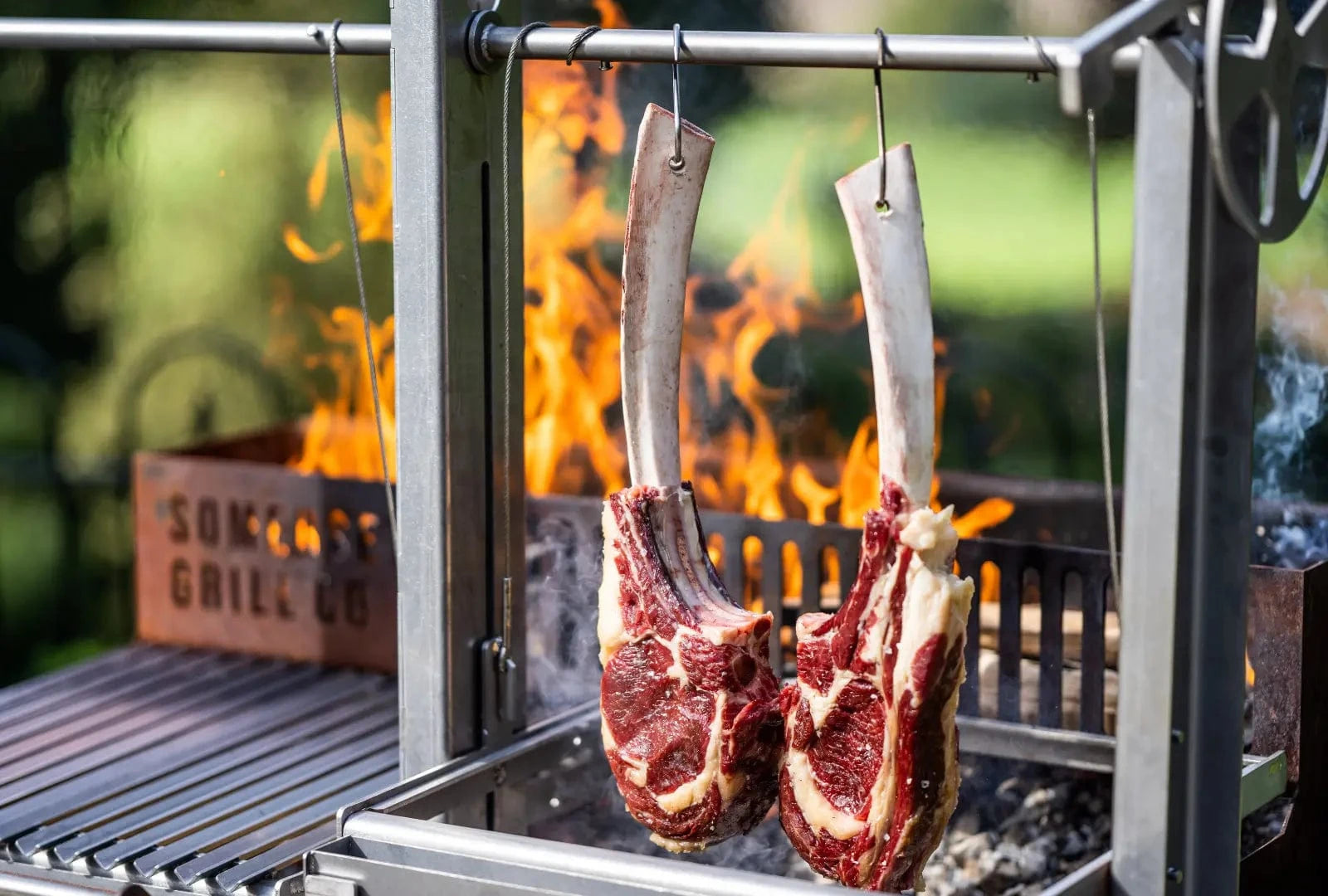 Somerset Grill Co Grande Cor-Ten Argentinean Grill  Grande Cor-Ten