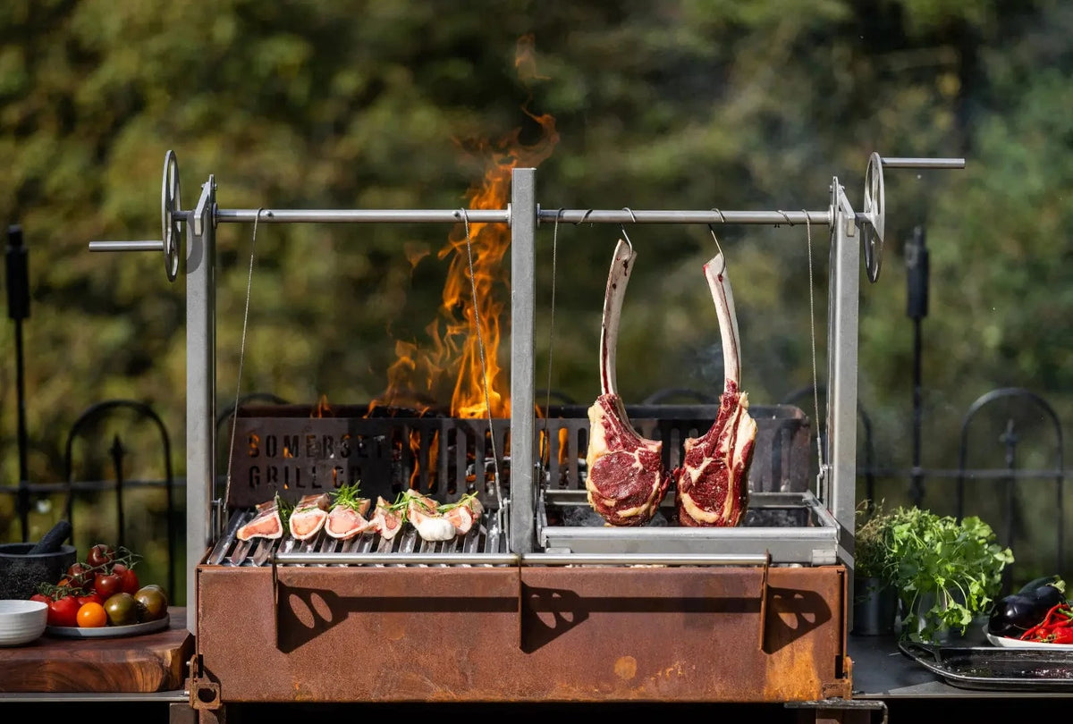 Somerset Grill Co Grande Cor-Ten Argentinean Grill  Grande Cor-Ten