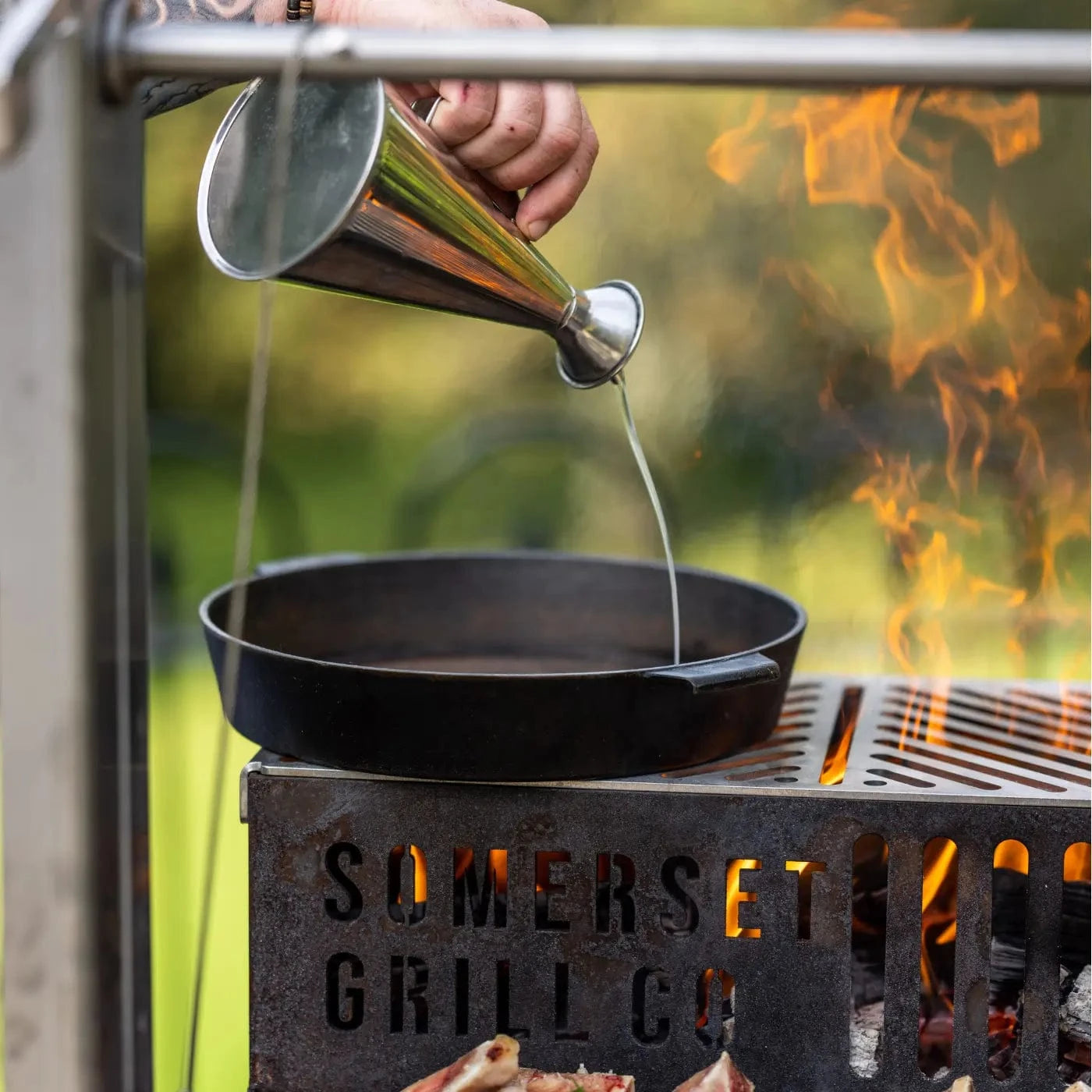 Somerset Grill Co Grande Ember Grill for an Argentinian Grill Grande Ember Grill