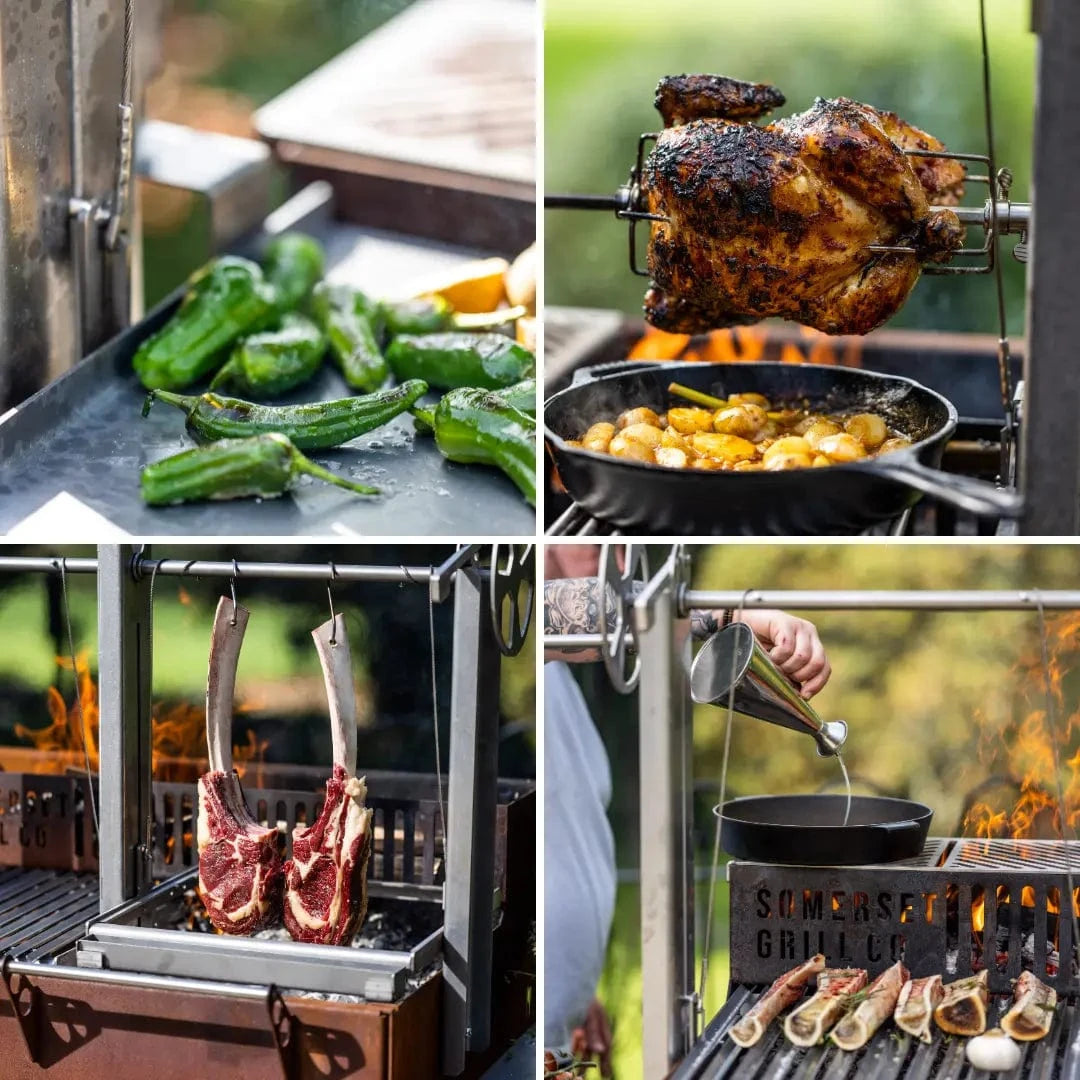 Somerset Grill Co Grande Full Monty Accessories Bundle for an Argentinian Grill Grande Full Monty Accessories Bundle
