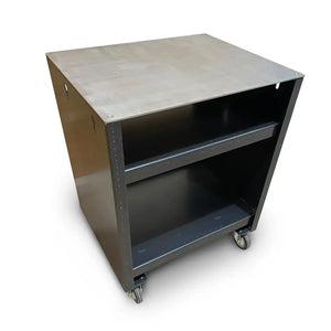 Asado Gunmetal Prep Table with 5mm 304 stainless work top 